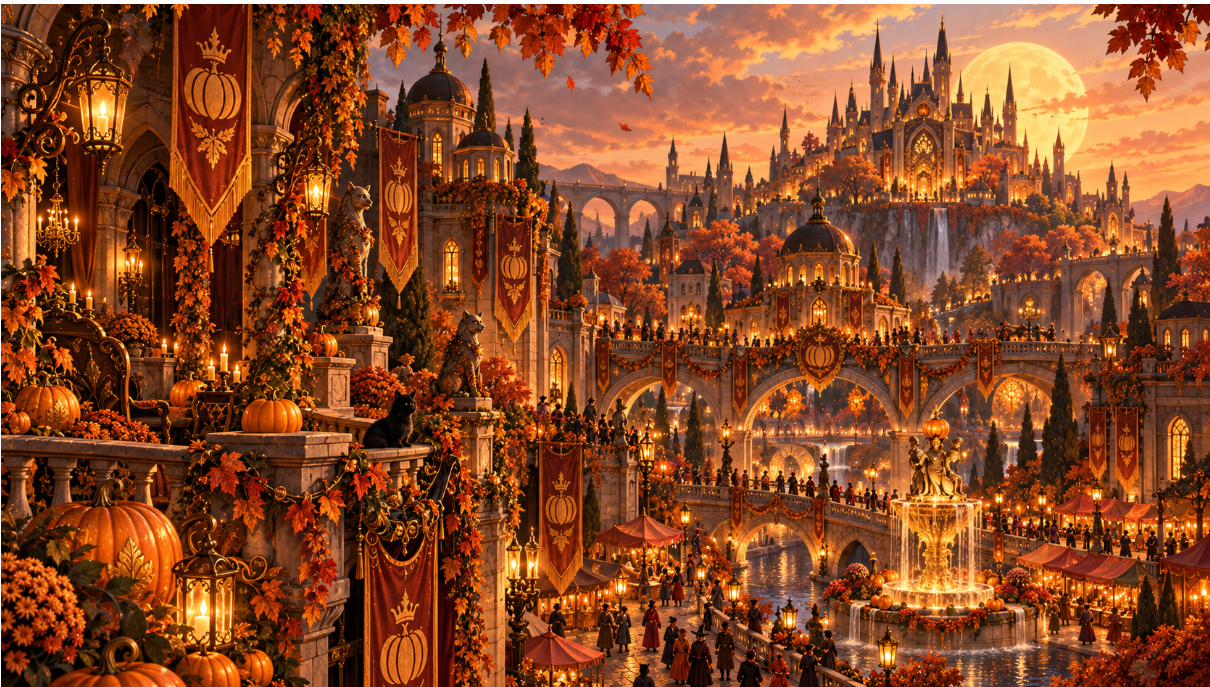 Pumpkin City from Ladies of Shurona